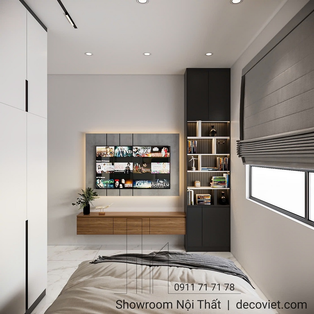 thiết kế nội thất phòng ngủ đẹp hiện đại