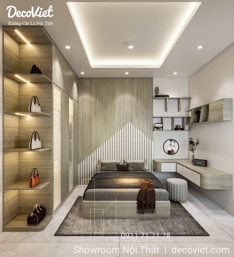 thiết kế nội thất phòng ngủ đẹp