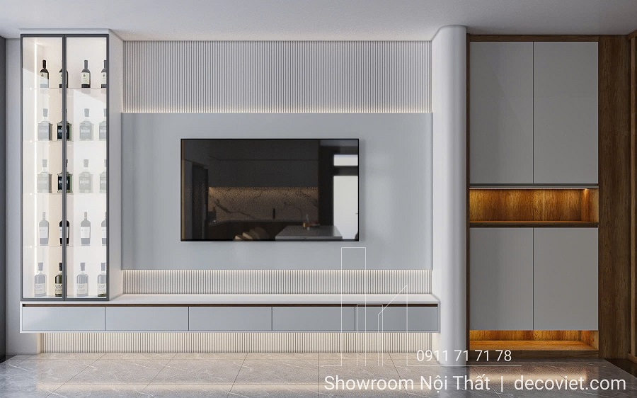 thiết kế nội thất nhà phố hiện đại