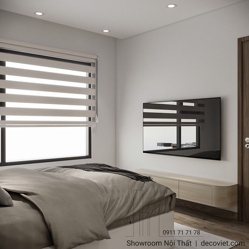 thiết kế nội thất căn hộ 3 phòng ngủ hiện đại