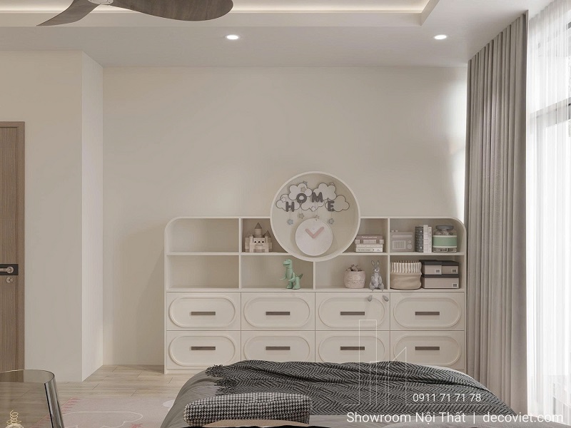 phòng ngủ trẻ em nhiều ánh sáng tự nhiên