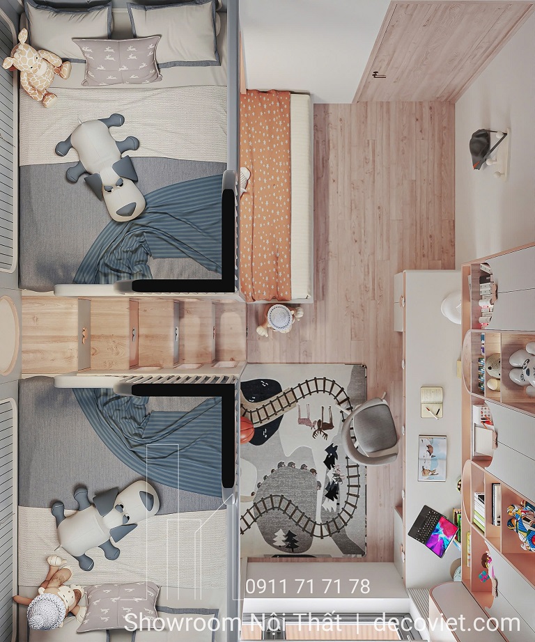 nội thất phòng ngủ đẹp cho bé