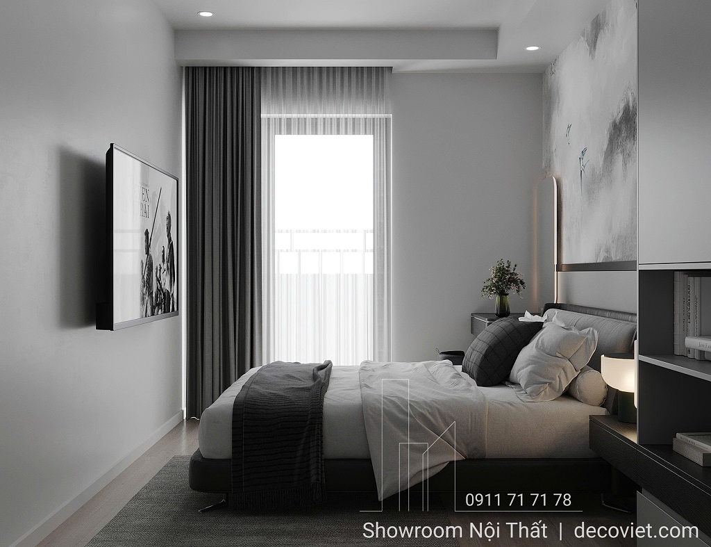 DecoViet Thiết Kế & Thi Công Nội Thất Căn Hộ The Glory Bình Dương theo gu sống trẻ trung, tinh tế.