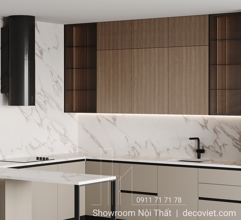 tủ bếp hiện đại