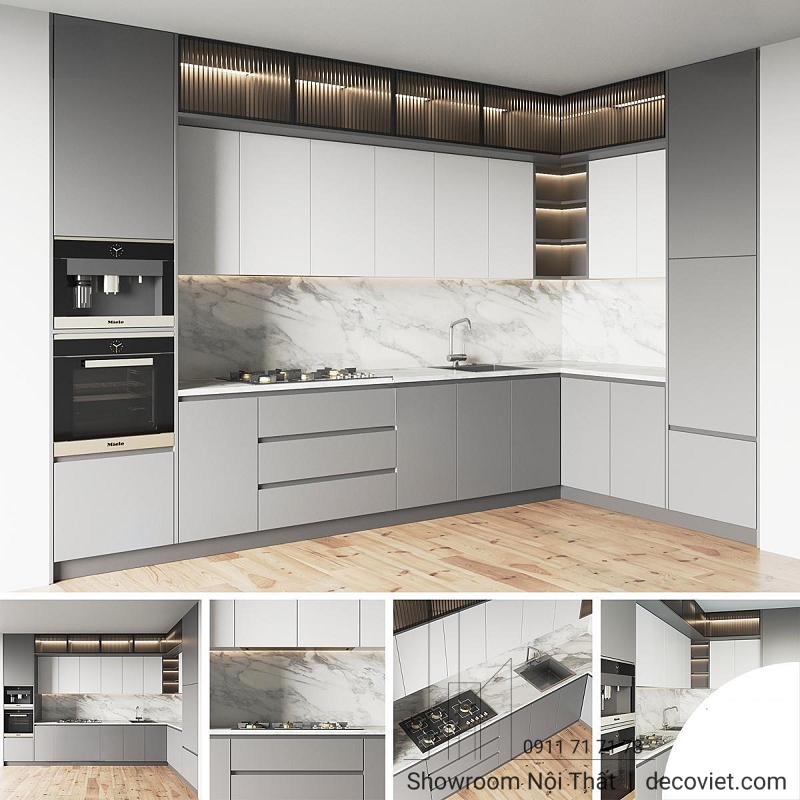 thi công tủ bếp giá rẻ