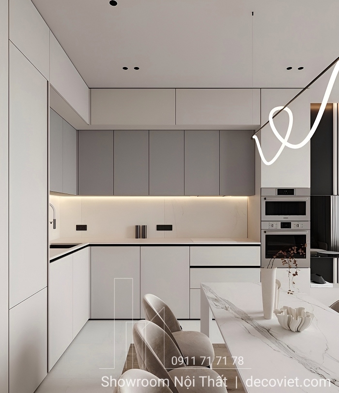 tủ bếp gỗ công nghiệp cao cấp