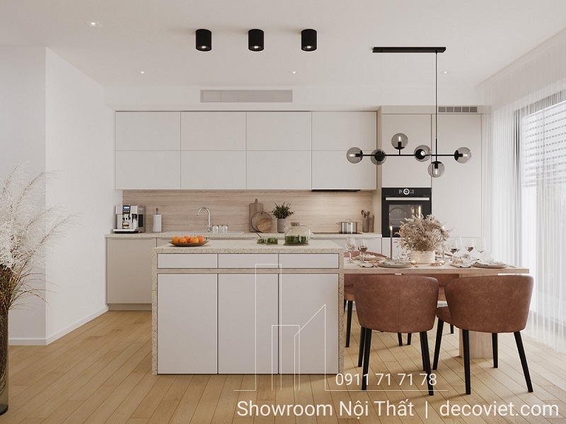 thiết kế thi công tủ bếp