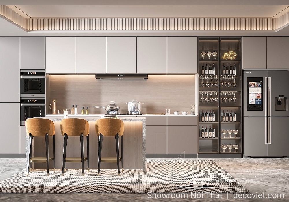 tủ bếp gỗ cao cấp