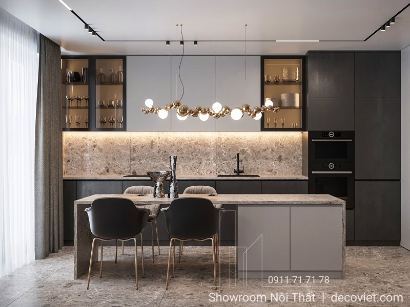 tủ bếp đẹp hiện đại