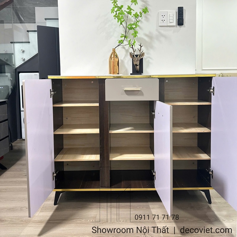 tủ giày gỗ công nghiệp mdf