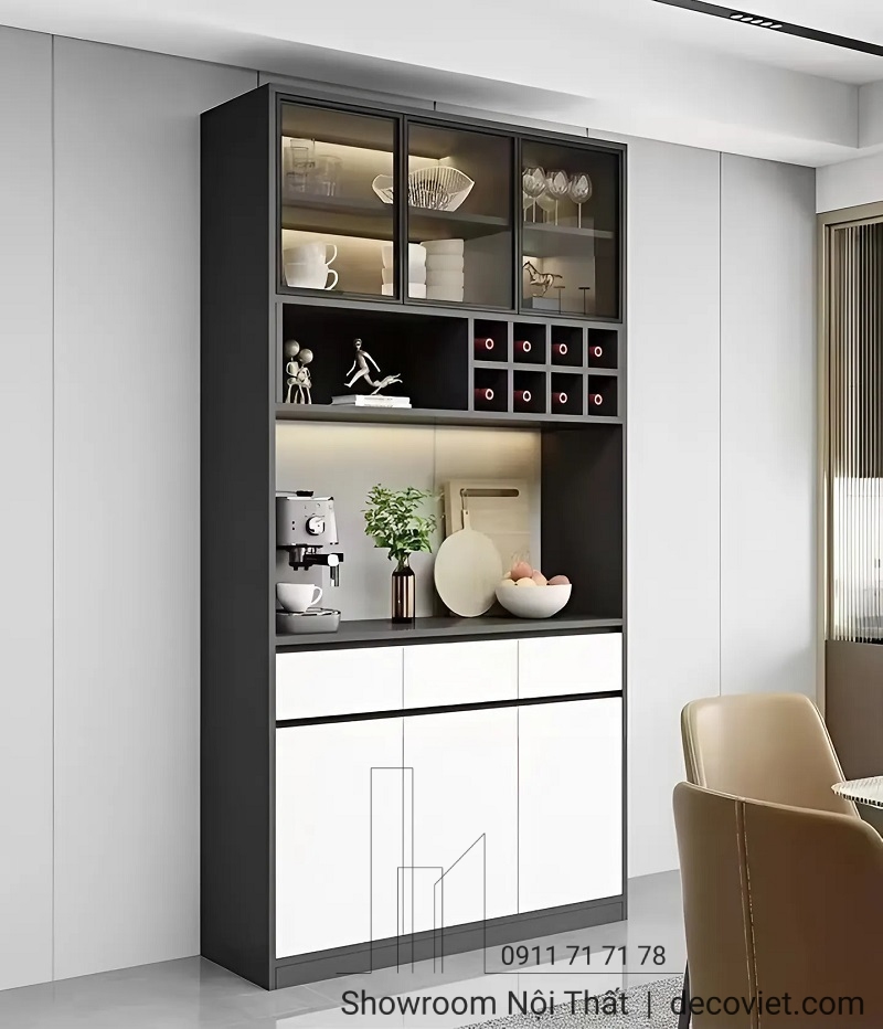Mẫu Tủ Rượu Cao Cấp Hiện Đại Sang Trọng