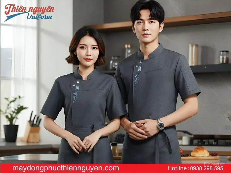 Mẫu đồng phục đầu bếp
