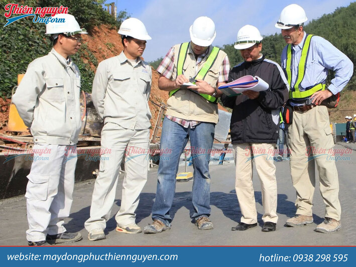 mẫu áo gile bảo hộ lao động khoác ngoài