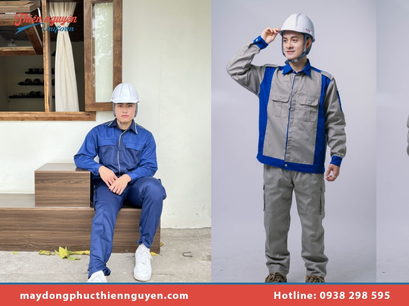Đặt may áo khoác công nhân bền đẹp tại Thiên Nguyên