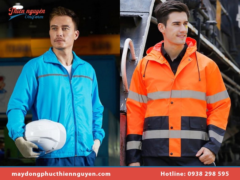 Các loại áo khoác đồng phục công nhân phổ biến