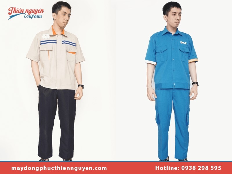 Chọn lựa chất liệu cho áo sơ mi công nhân