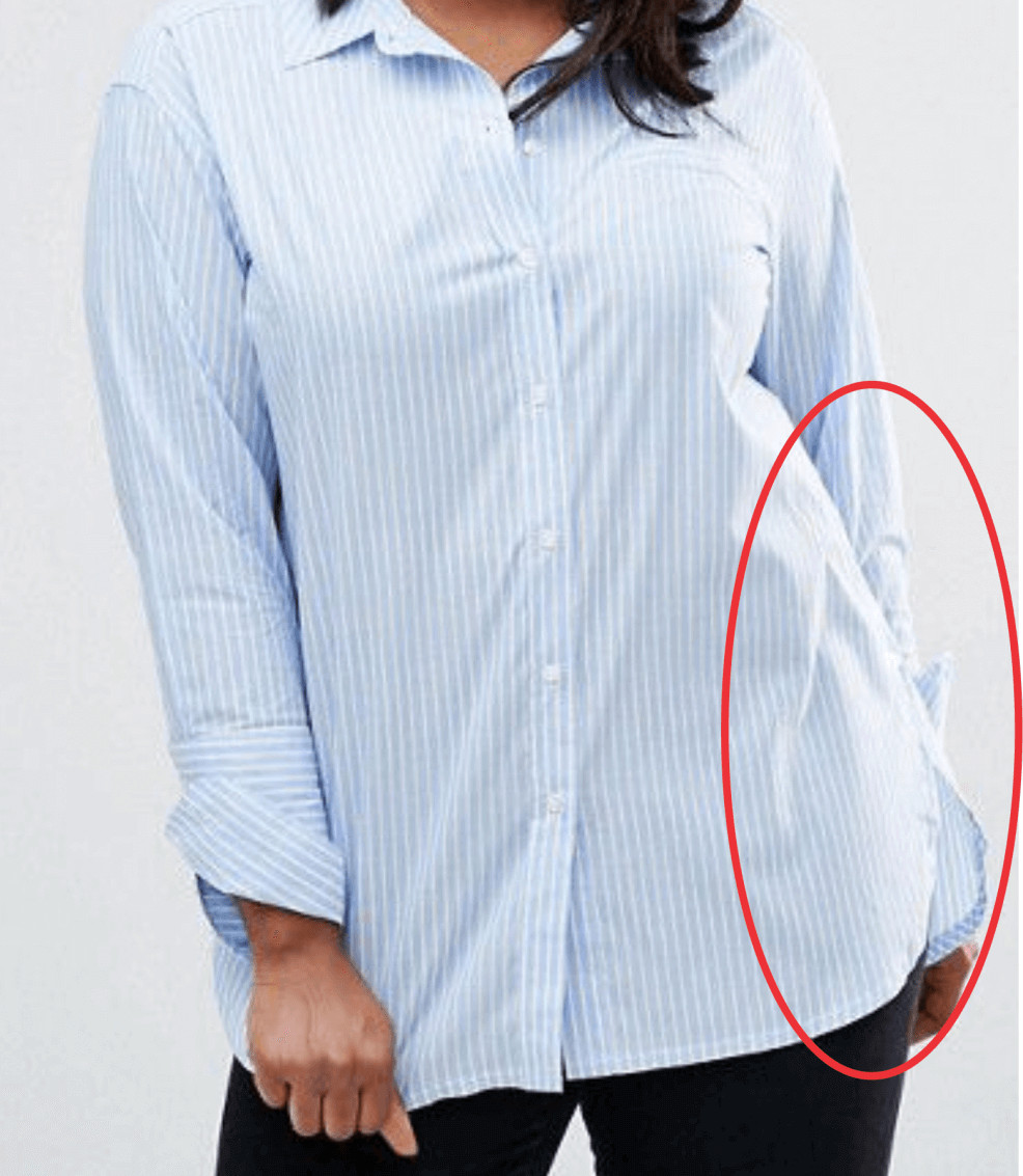 áo sơ mi đồng phục chật nácn áo