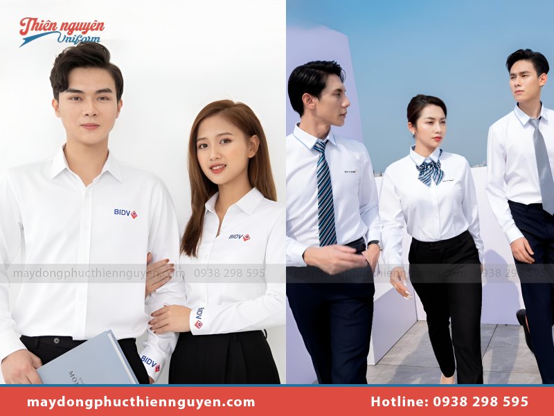 Sở hữu áo sơ mi trắng đồng phục công sở chất lượng cùng Đồng phục Thiên Nguyên