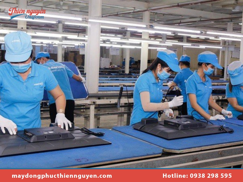 Lợi ích của áo thun đồng phục công nhân