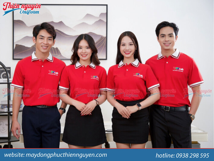 In logo trên áo thun đồng phục số lượng ít theo yêu cầu