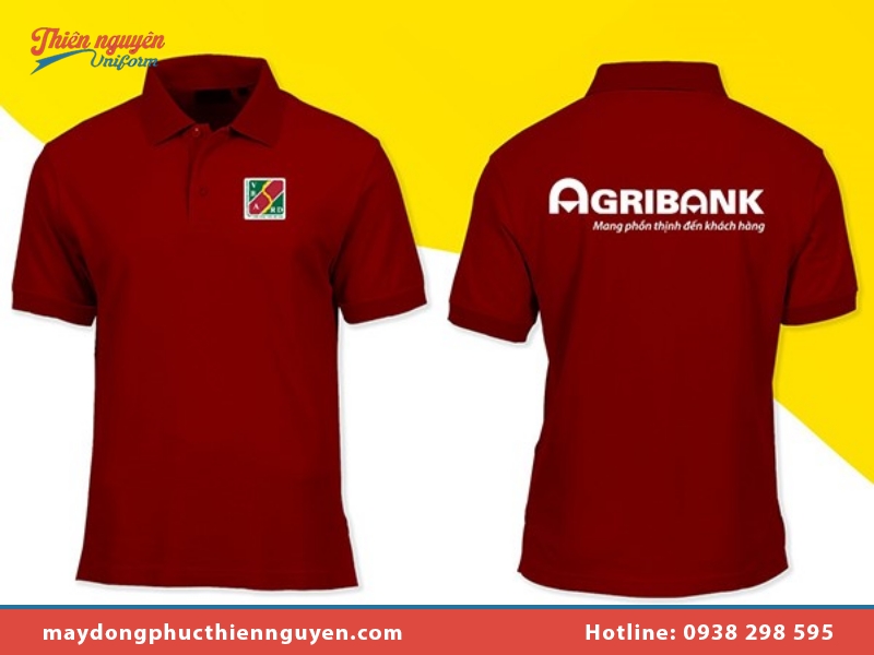 Chất liệu và độ bền của áo thun ngân hàng Agribank