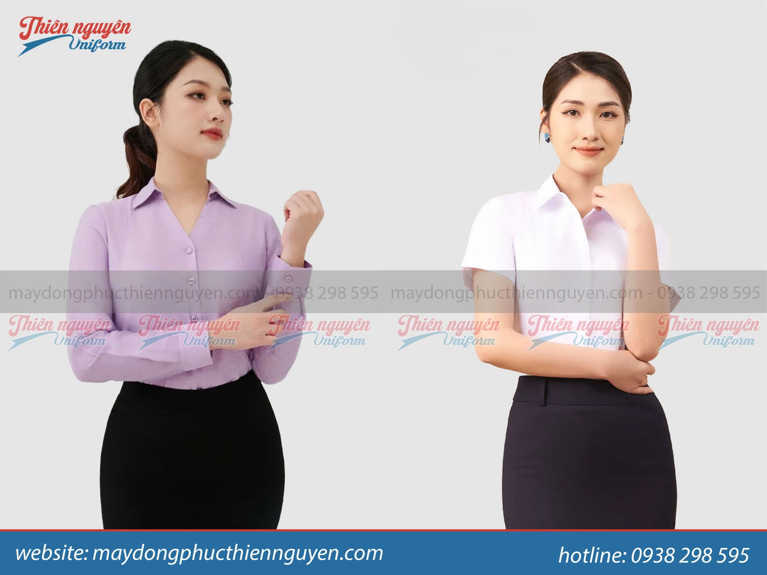 Công ty may đồng phục chuẩn form, chất liệu cao cấp, bền đẹp và thoáng mát