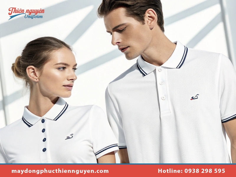 Chất liệu tốt cho áo thun trắng đồng phục
