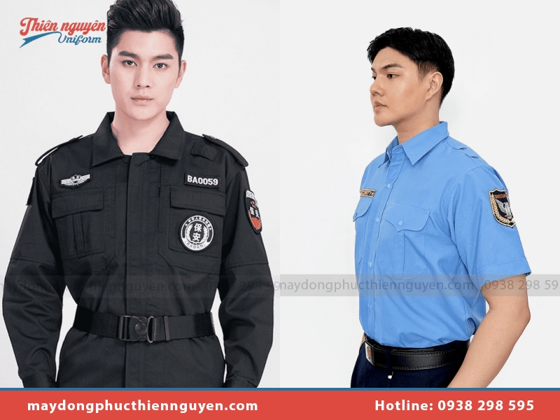 Đặt may đồng phục bảo vệ uy tín, chất lượng tại Thiên Nguyên