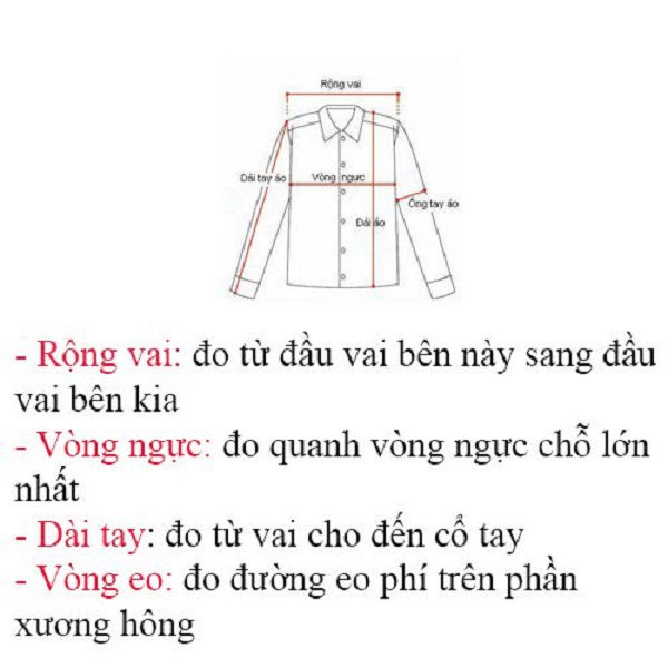 cách chọn size áo đồng phục cần lưu ý vấn đề gì
