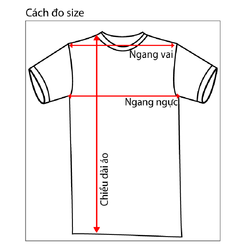 cách chọn size áo đồng phục