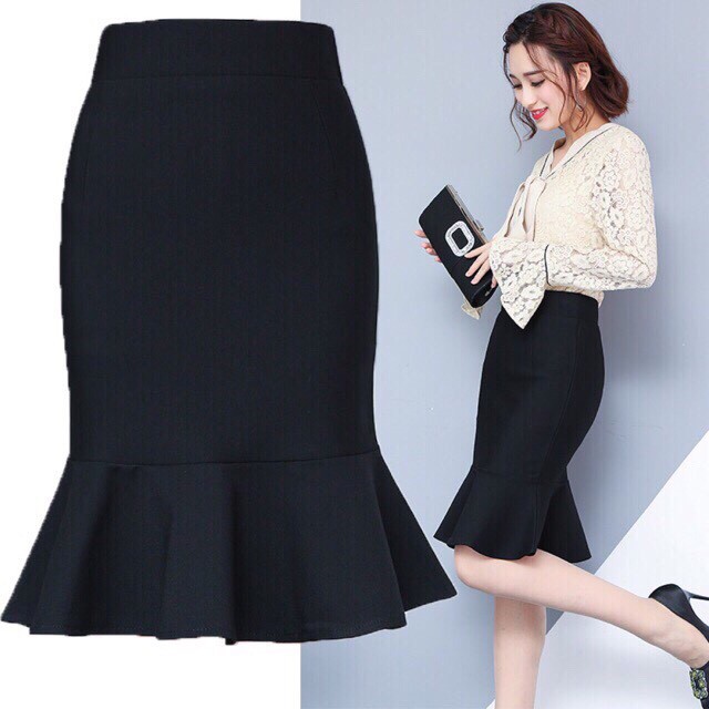 Chân váy đồng phục đuôi cá