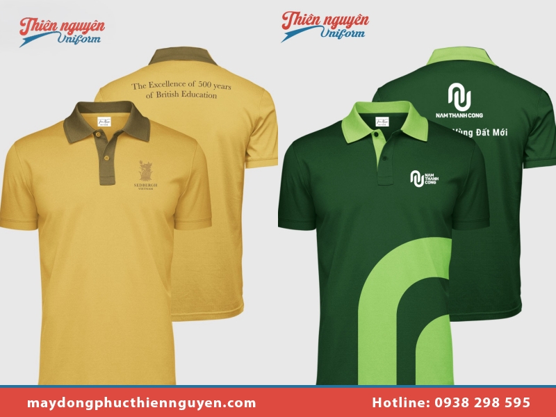 Các mẫu áo thun đồng phục tại cơ sở may