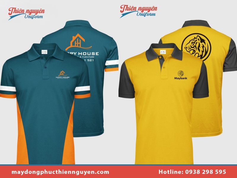 Cơ sở may áo thun đồng phục theo yêu cầu khách hàng
