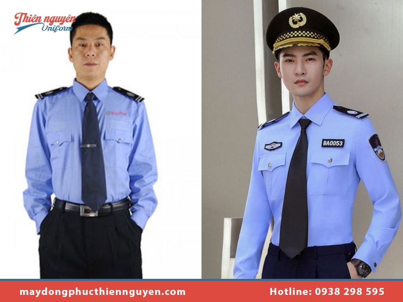 Các mẫu đồng phục bảo vệ phổ biến tại cơ sở may