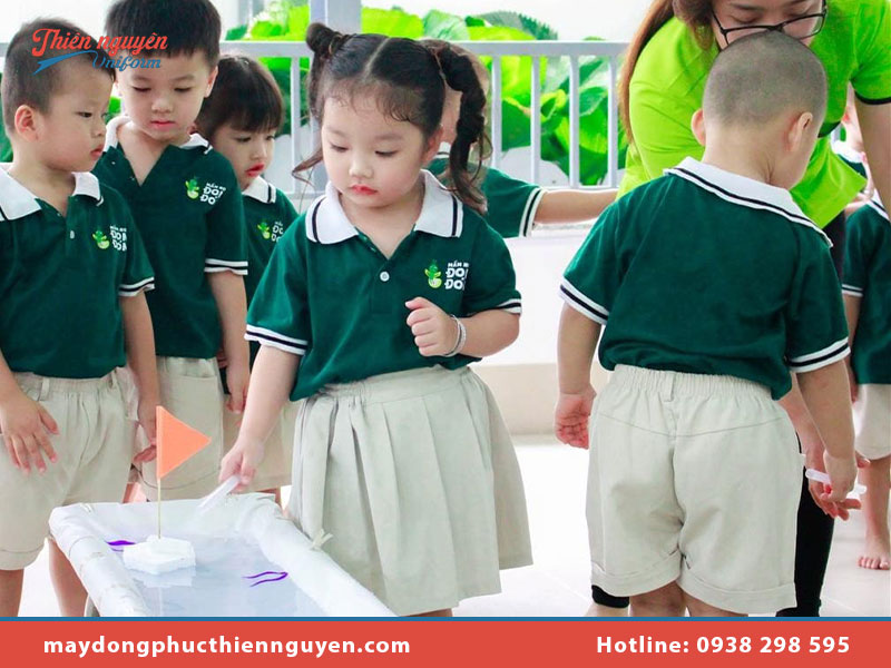 cơ sở may đồng phục mầm non giá rẻ