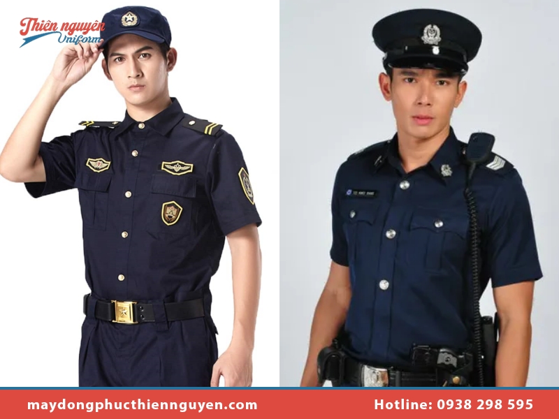Các mẫu đồng phục bảo vệ phổ biến hiện nay