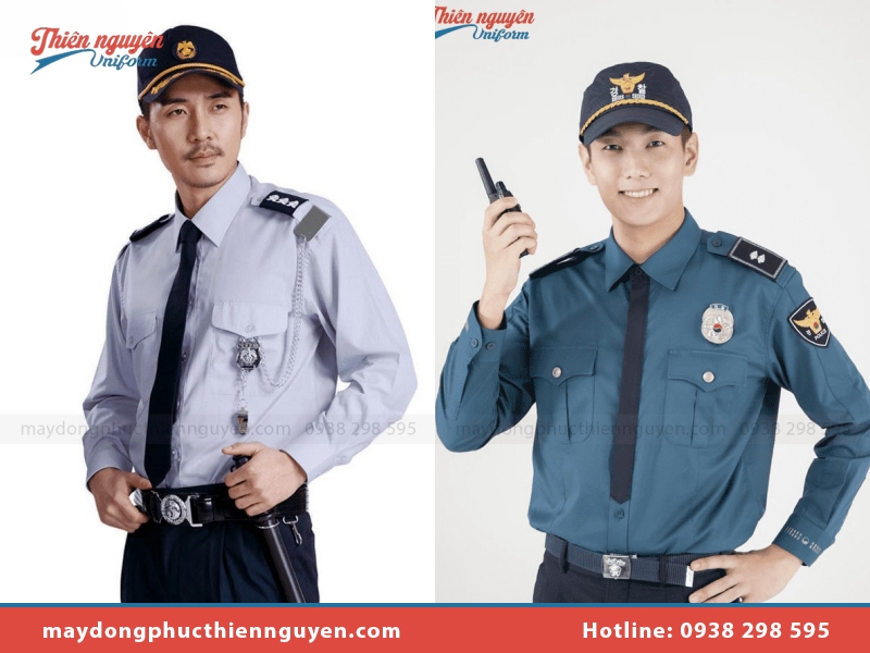 Đặt may đồng phục bảo vệ uy tín tại Thiên Nguyên