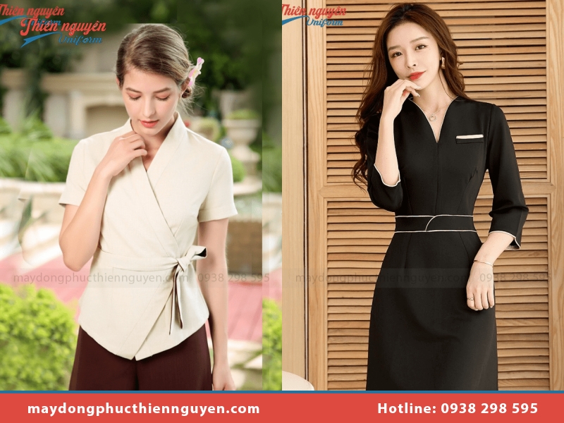 Địa chỉ mua đầm đồng phục spa uy tín