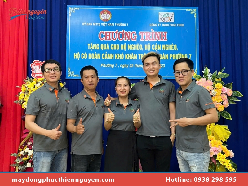 Đặt may áo thun đồng phục TPHCM chất lượng, giá tốt cùng Đồng phục Thiên Nguyên