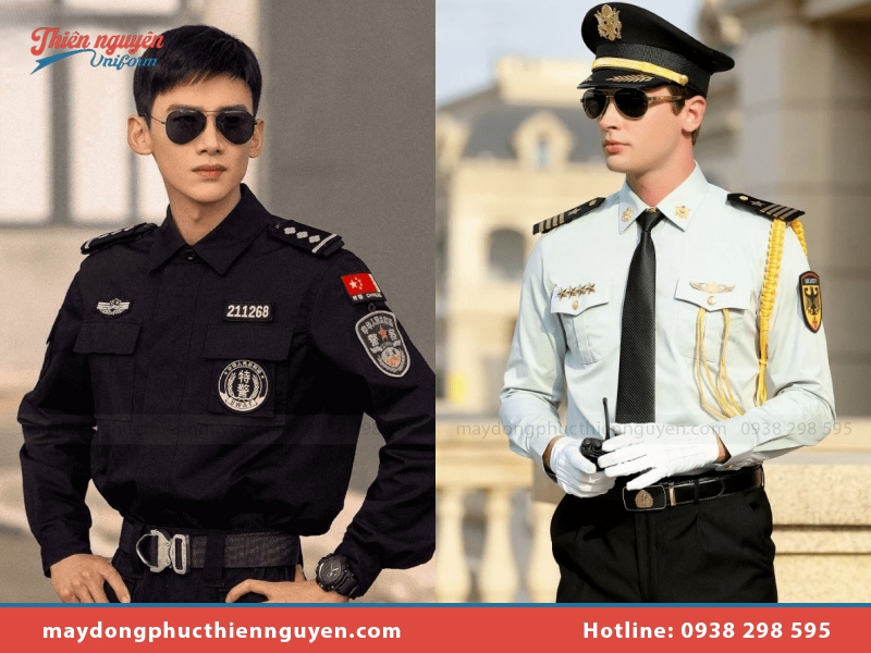 Đồng phục bảo vệ kiểu dáng hiện đại