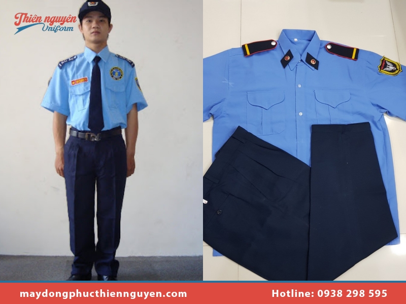 Đặt may đồng phục bảo vệ uy tín tại Thiên Nguyên