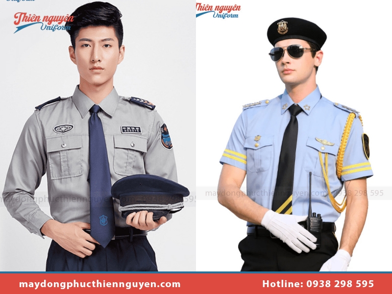 Các mẫu đồng phục bảo vệ phổ biến tại Việt Nam