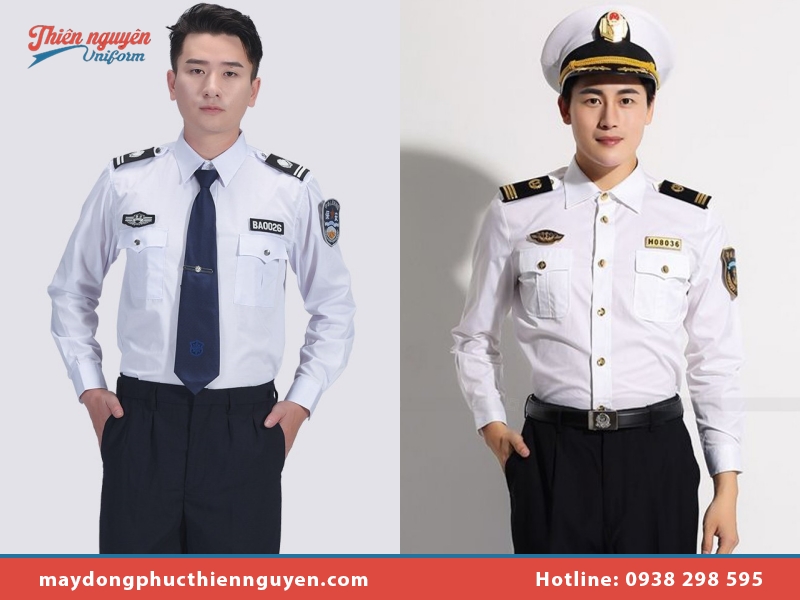 Đặt may đồng phục bảo vệ uy tín, chất lượng tại Thiên Nguyên