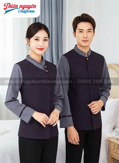 Mẫu đồng phục buồng phòng khách sạn 5 sao