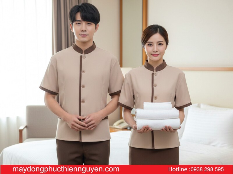 đồng phục buồng phòng khách sạn