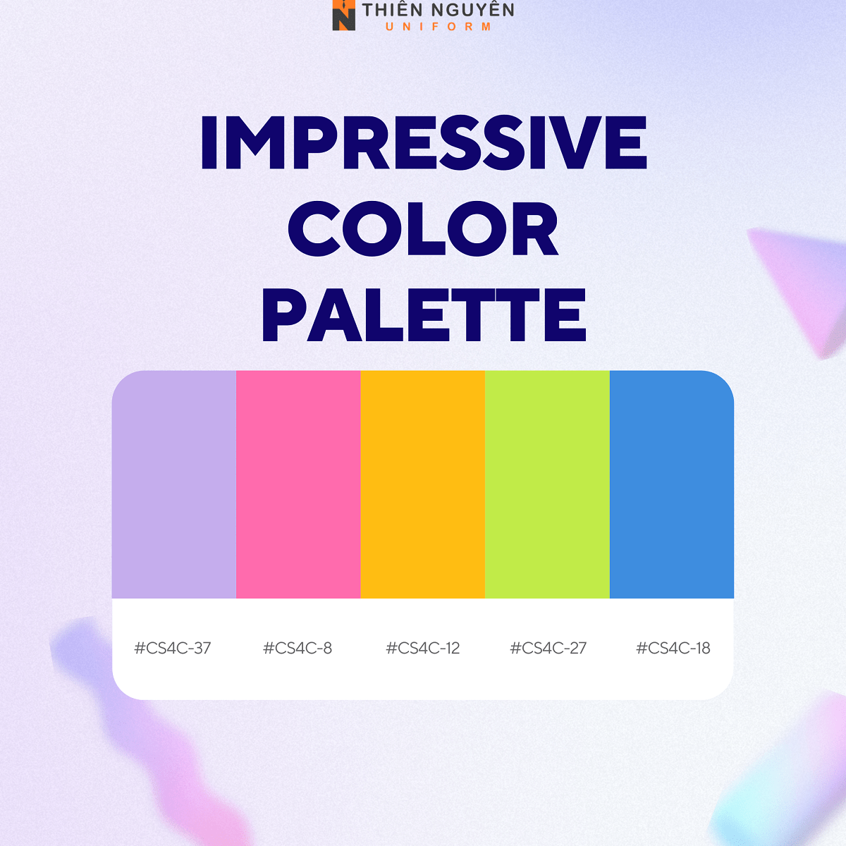 bảng màu quần áo công sở