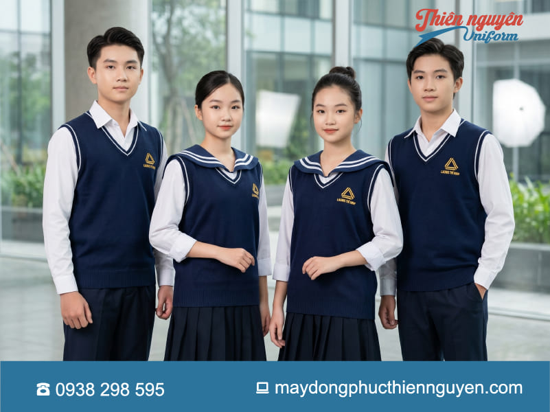 mẫu đồng phục học sinh tphcm theo phong cách thủy thủ