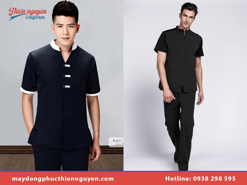 Các mẫu đồng phục spa cho nam phổ biến