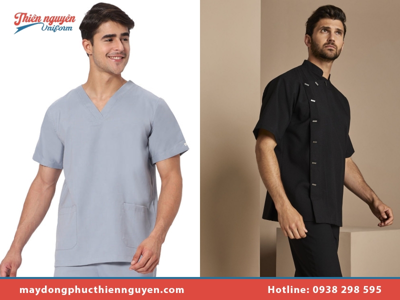 Xu hướng thiết kế đồng phục spa cho nam hiện nay