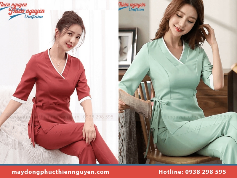 Đặt may đồng phục spa uy tín